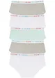 Lot de 5 culottes fille, bonprix