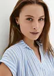 Blouse manches courtes en viscose fluide, bonprix
