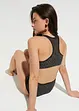 Bikini brassière (ens. 2 pces) avec mesh transparent, bonprix