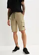 Bermuda cargo coupe confort avec taille élastiquée, Regular, bonprix