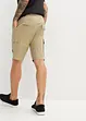 Bermuda cargo coupe confort avec taille élastiquée, Regular, bonprix