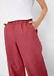 Pantalon 3/4 en léger lin mélangé, bonprix