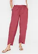 Pantalon 3/4 en léger lin mélangé, bonprix