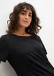 T-shirt long de sport avec décolleté dos, bonprix