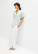 Blouse manches courtes en gaze de coton, bonprix