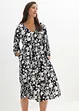 Robe midi en viscose fluide, bonprix