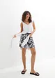 Short ample en viscose avec taille haute élastiquée, bonprix