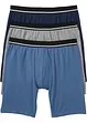 Lot de 3 boxers longs, bonprix