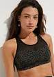Bikini brassière (ens. 2 pces) avec mesh transparent, bonprix