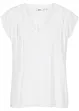 Blouse manches courtes en viscose fluide, bonprix