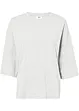 T-shirt coton oversized, mi-manches, bonprix