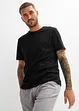 Lot de 2 T-shirts 100% coton, bonprix