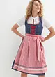 Dirndl effet jean et tablier longueur genou (Ens. 2 pces.), bonprix