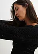 Boléro en crochet, mi-manches, bonprix