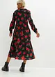 Robe midi à imprimé floral, bonprix