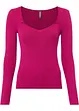 T-shirt en maille style corset, bonprix