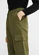 Pantalon cargo en twill, bonprix