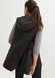 Long gilet matelassé sans manches, ultra-léger avec poche de rangement, bonprix