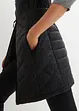 Long gilet matelassé sans manches, ultra-léger avec poche de rangement, bonprix