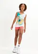 Tenue de plage fille (Ens. 4 pces.) en coton, bonprix