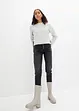 Jean thermique boyfriend taille mi-haute avec intérieur doux, bonprix