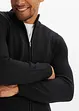 Gilet zippé en maille, bonprix