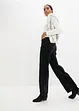 Pantalon large en velours côtelé, bonprix