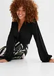Robe longue avec jupe imprimée en polyester recyclé, BODYFLIRT