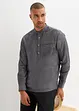 Chemise manches longues avec col montant en coton Oxford, bpc selection