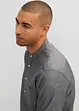 Chemise manches longues avec col montant en coton Oxford, bpc selection