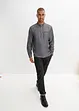 Chemise manches longues avec col montant en coton Oxford, bpc selection