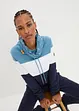Sweat 100% coton à col imprimé, bonprix