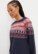 Robe sweat norvégienne, bpc bonprix collection
