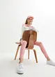 Lot de 3 leggings fille en jersey de coton extensible, bonprix
