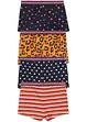 Lot de 4 boxers fille, bpc bonprix collection