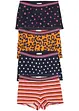 Lot de 4 boxers fille, bpc bonprix collection