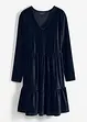 Mini-robe en velours élastique, bonprix