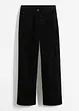 Pantalon large en velours côtelé, bonprix