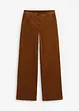 Pantalon en velours côtelé de coton stretch, bonprix