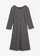 Robe en jersey milano de viscose mélangée avec motif jacquard, bonprix