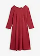 Robe en jersey milano de viscose mélangée avec motif jacquard, bonprix