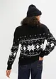 Pull norvégien avec paillettes, BODYFLIRT boutique