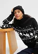 Pull norvégien avec paillettes, BODYFLIRT boutique