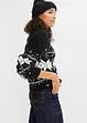 Pull norvégien avec paillettes, BODYFLIRT boutique
