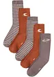 Lot de 5 paires de chaussettes avec fil brillant, bpc bonprix collection