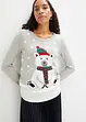 Pull de Noël en maille, bonprix