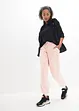 Pantalon de jogging en polaire avec bordures, bonprix