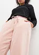 Pantalon de jogging en polaire avec bordures, bonprix