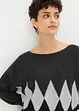 Pull avec motif losanges, bpc selection