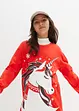 Robe sweat avec motif de Noël, bonprix